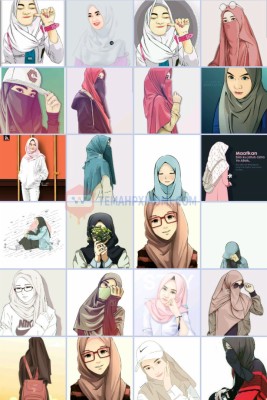 Forza88 | 17+ Muslimah Bercadar slot Cewek2 Cantik Lucu Berhijab Kartun Gif